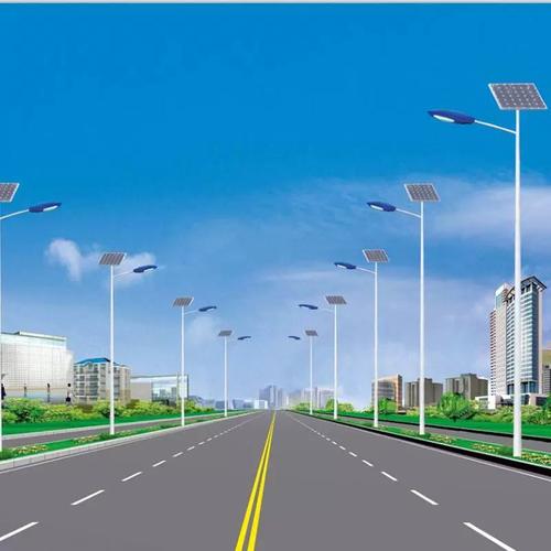 一体化太阳能LED路灯 点亮城镇道路照明的绿色未来